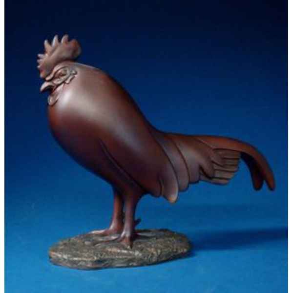 Figurine art mouseion pompon coq dormant (grand)  pom14 3dMouseion