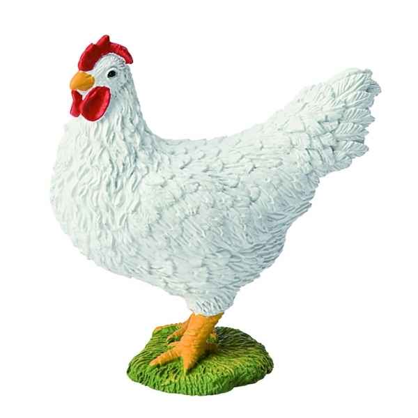 Figurine bullyland poule blanche -b62314