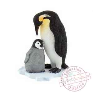 Pingouin et son petit Bullyland -B63667