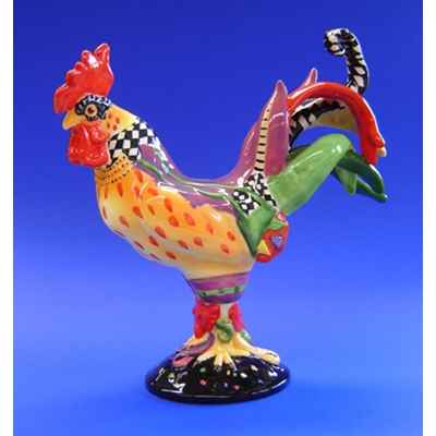 Video Figurine Coq - Poultry in Motion - Mardi Gras - PM16203