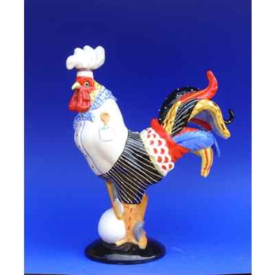 Figurine Coq - Poultry in Motion - Bakins et Eggs - PM16218