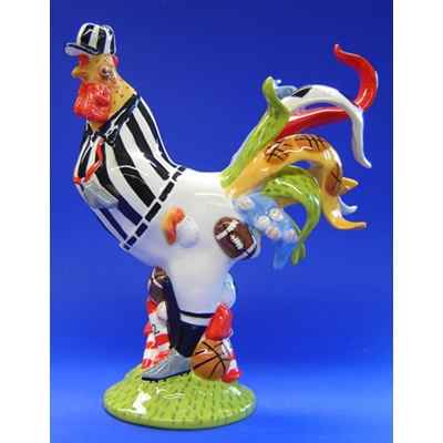 Figurine Coq - Poultry in Motion - Fowl at Play - PM16294