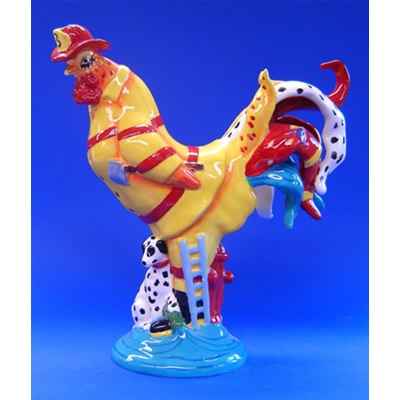 Video Figurine Coq - Poultry in Motion - Firehouse Chicken - PM16297