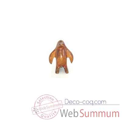 Lasterne-Miniature a poser-Le pingouin adulte - 17 cm - PI18-4R