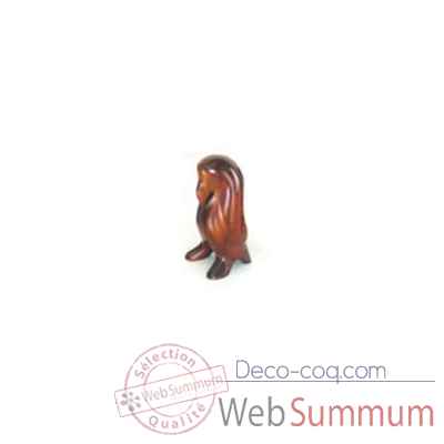 Lasterne-Miniature a poser-Le pingouin adulte - 17 cm - PI18-5R