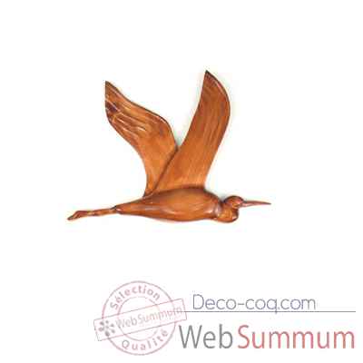 Lasterne - Les oiseaux en vol - Vol du heron - 60 cm - BHE060-2