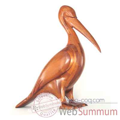 Lasterne-Ornementale-Le pelican a terre - 75 cm - OPE075P