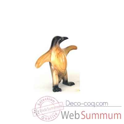 Lasterne-Ornementale-Les pingouins - Etude de comportements - 40 cm  - OPE040-1P