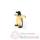 Lasterne-Ornementale-Les pingouins - Etude de comportements - 40 cm -OPE040-3P