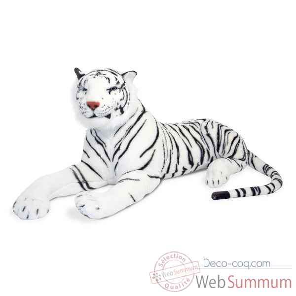 Grande peluche tigre blanc MetD -13979 -1