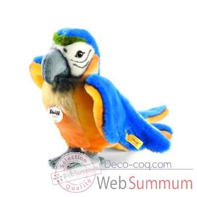 Perroquet lori, bleu/jaune STEIFF -063879