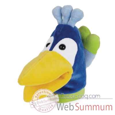Marionnette looney bird zoo paon -144100