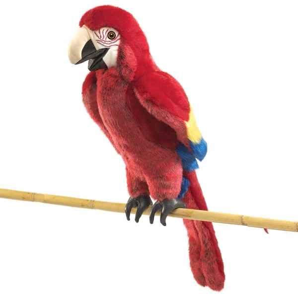 Marionnette peluche, Perroquet Ara -2362