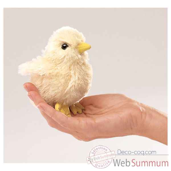 Marionnette Peluche Folkmanis Mini Poussin -2721